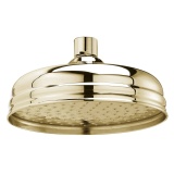 BC Designs Victrion Gold  8" Round Shower Head Cut Out